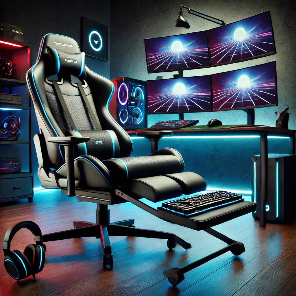 Gaming Chairs with Footrests